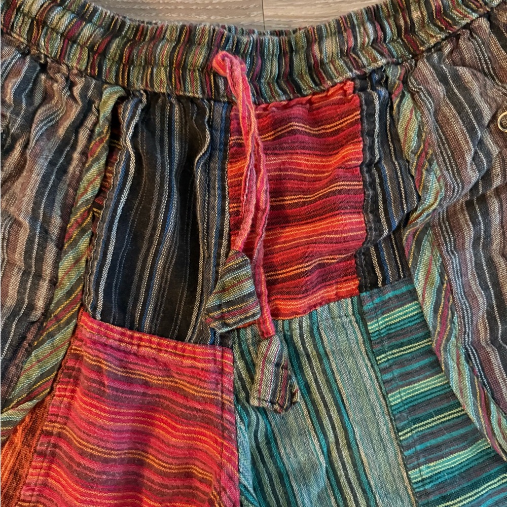 Patchwork Hippie Pants - image 3